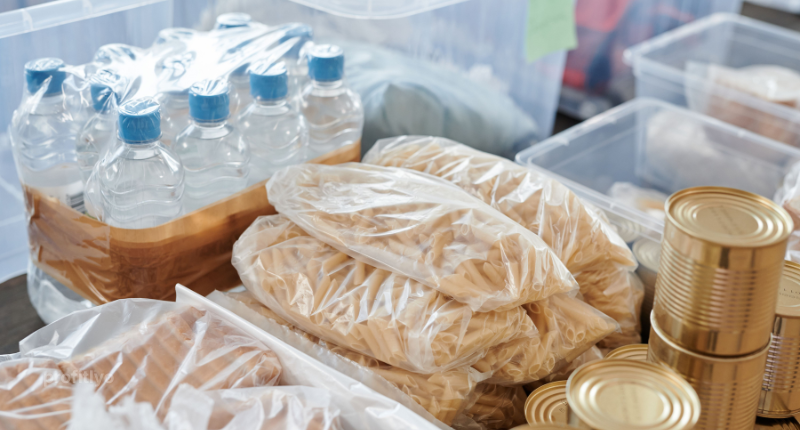 Freezing bulk food to save money at the grocery store