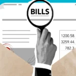 how to save on bills hero image with calculator and bills