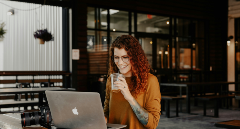Freelance writing is one of the top online side hustles for college students