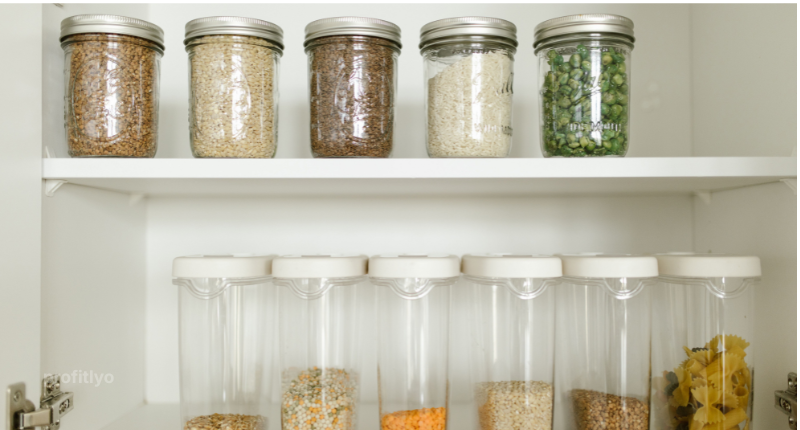 Store brand and beans help save money at the grocery store